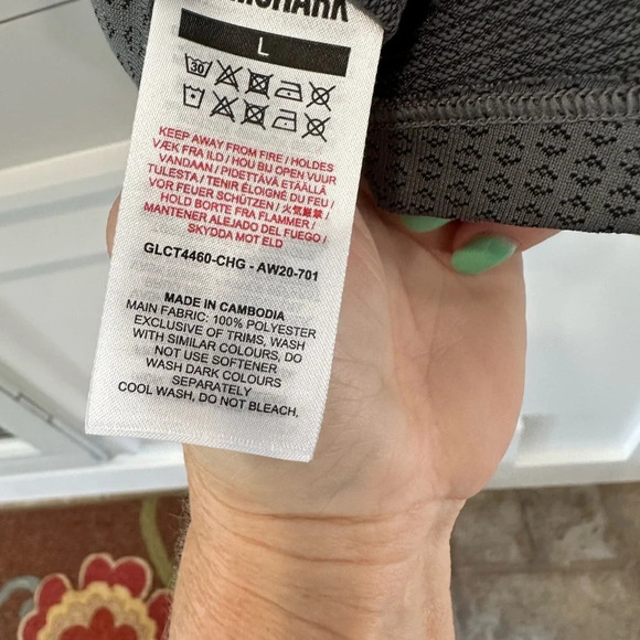 🦈 GYMSHARK CROP WORKOUT TOP -LARGE 🦈 - Picture 5 of 5